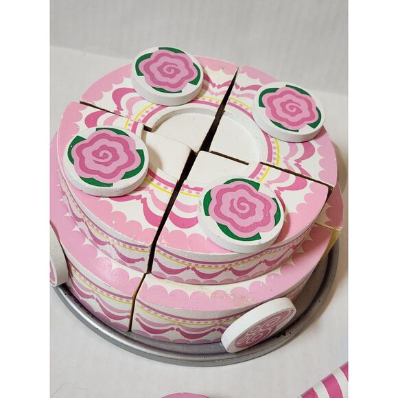 Melissa & Doug Triple-Layer Party Cake | Children's Learning Toy - Picture 6 of 8